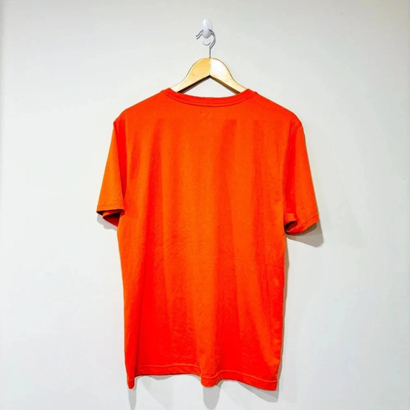 ๐5/40$๐ OLD NAVY Orange Graphic Sports T-Shirt | NY Print Activewear - Picture 8 of 8